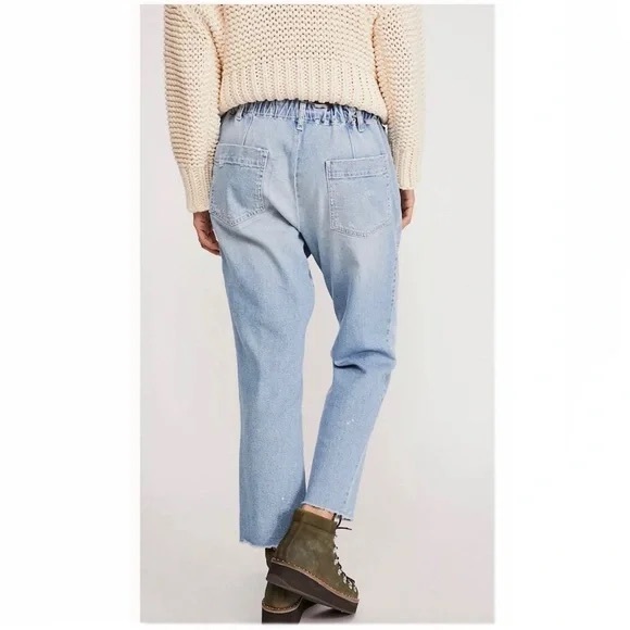 Free People We The Free City Slouch Jeans Size M - Picture 2 of 10